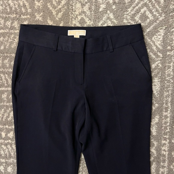Michael Kors Women's Navy Dress Pants with pockets size 8 (M114) - Picture 2 of 8